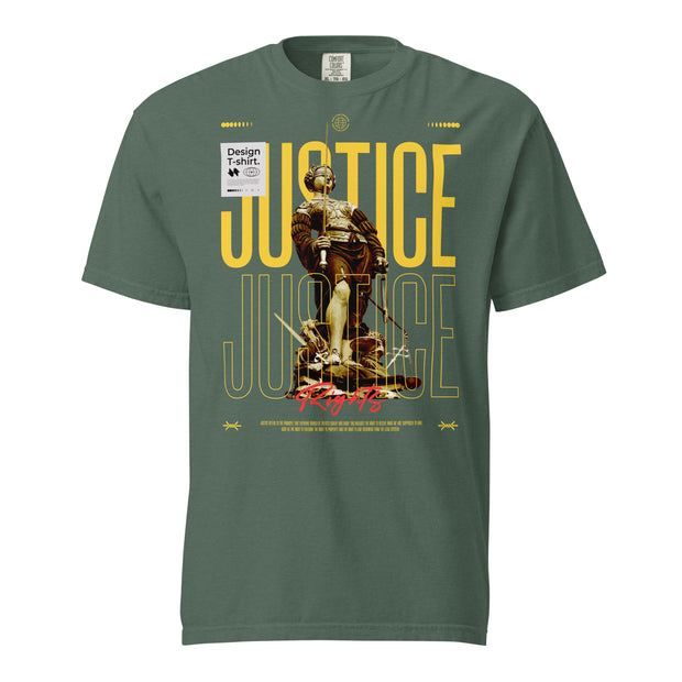 Get Da Bag "Justice" garment-dyed t-shirt