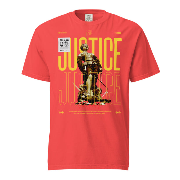 Get Da Bag "Justice" garment-dyed t-shirt