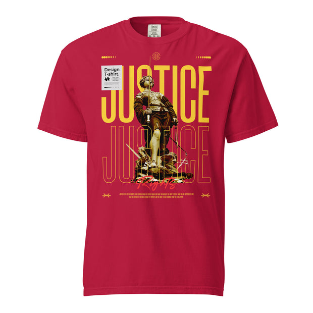Get Da Bag "Justice" garment-dyed t-shirt