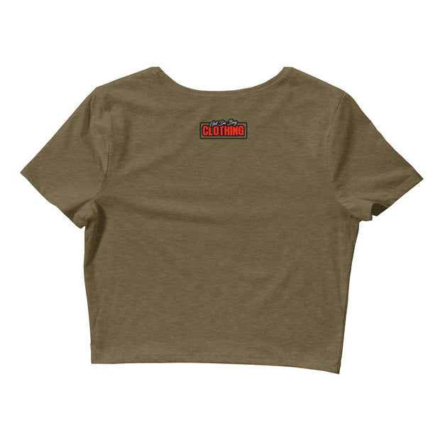 Get Da Bag “smiles” Crop Tee