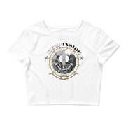 Get Da Bag “smiles” Crop Tee