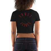 Get Da Bag "Trust Issues" Crop Tee